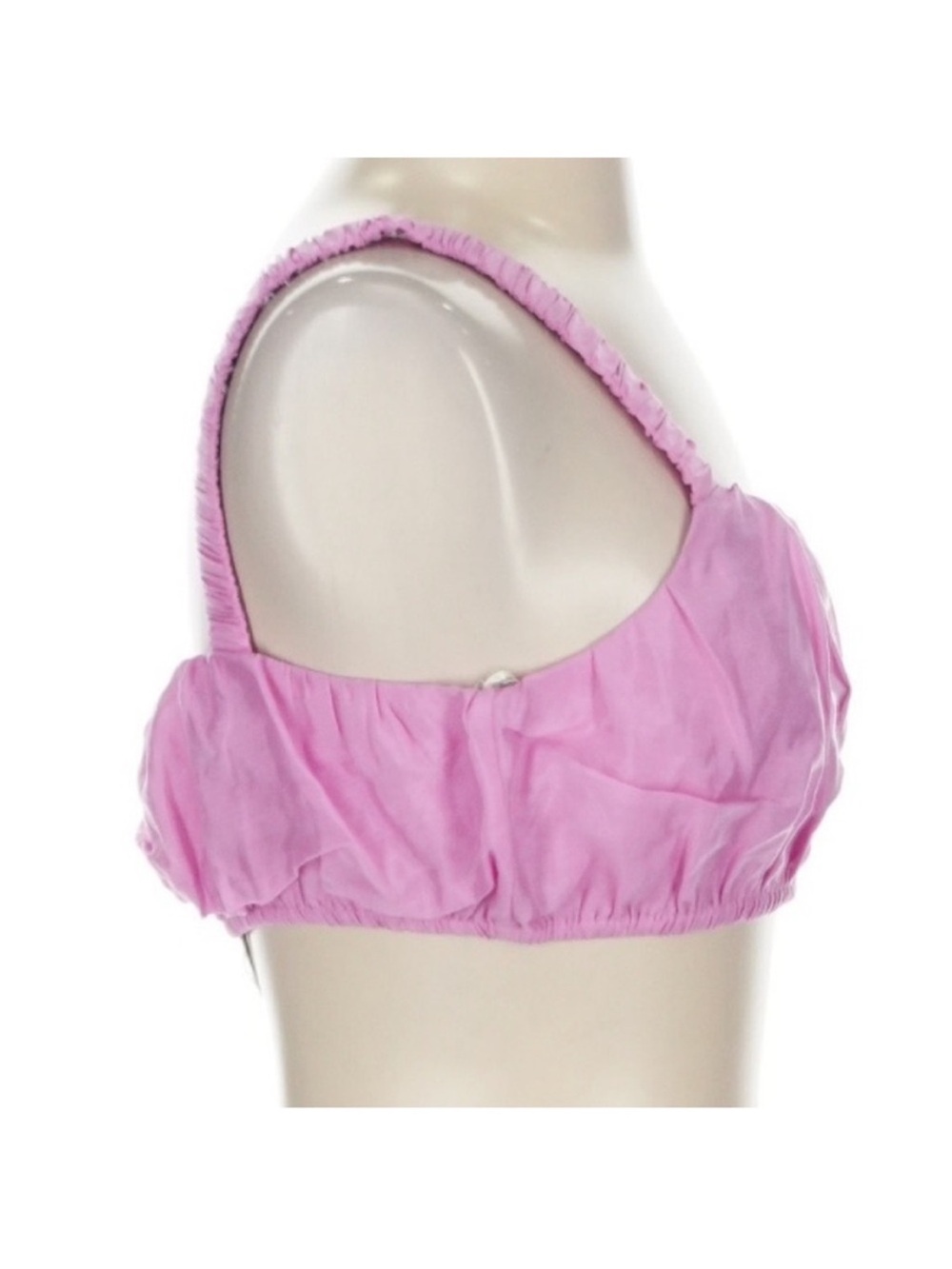 Lovers & Friends Kerry Bubble Crop Top Purple Women’s Small - Picture 4 of 7